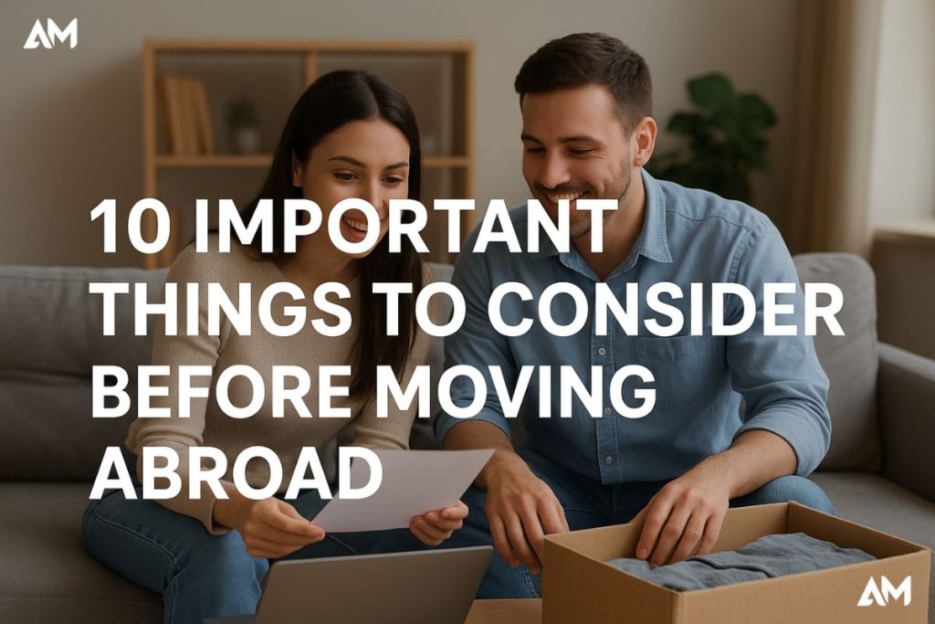 10 Important Things to Consider Before Moving Abroad